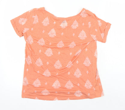 Womens UK Size 12 NEXT Multicoloured Jersey T-Shirt