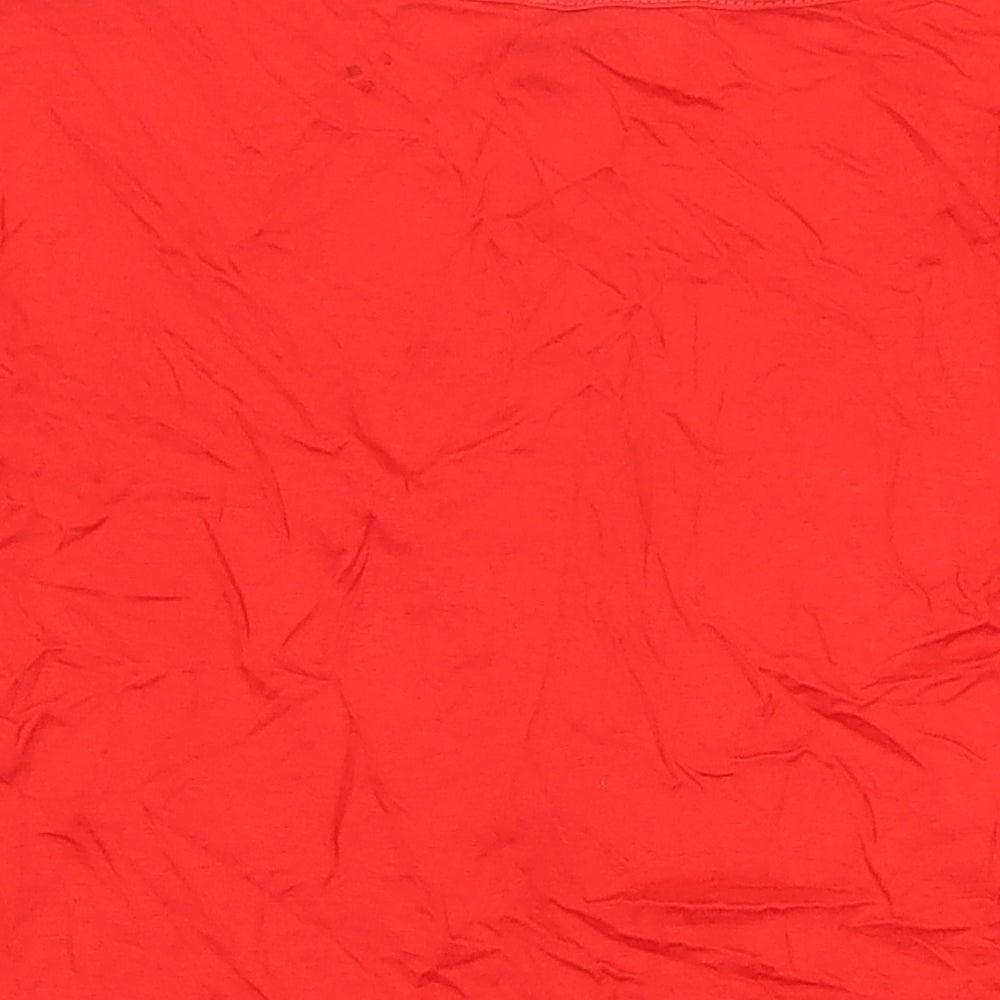 Womens UK Size XL Klass Red Tunic T-Shirt