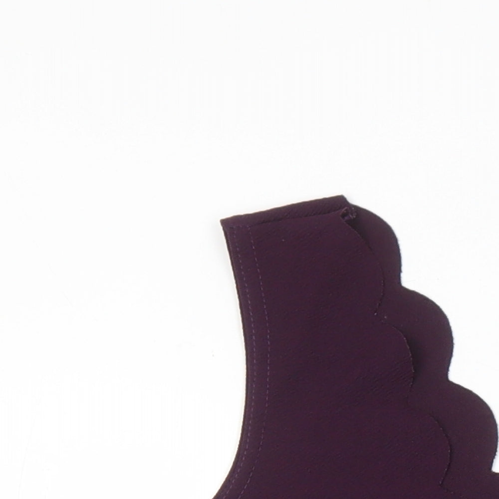 Boohoo Womens Pink Polyester Fit & Flare Size 6 Sweetheart