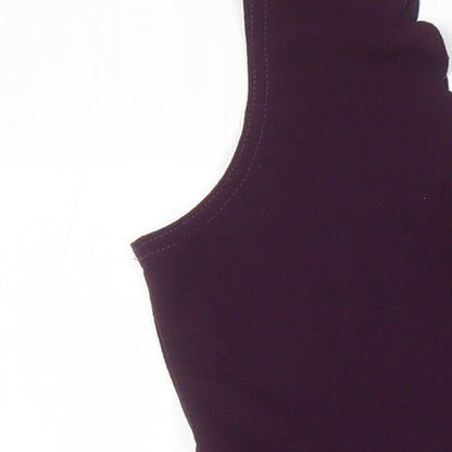 Boohoo Womens Pink Polyester Fit & Flare Size 6 Sweetheart