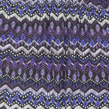 Womens UK Size 14 BM Casual Multicoloured Tunic Blouse