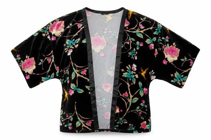 Womens UK Size 12 M&Co Multicoloured Kimono Blouse