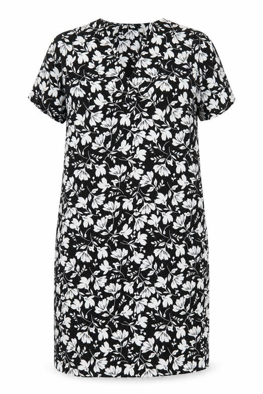 Marks & Spencer Womens Multicoloured Floral Polyester Shift Size 8 Sweetheart