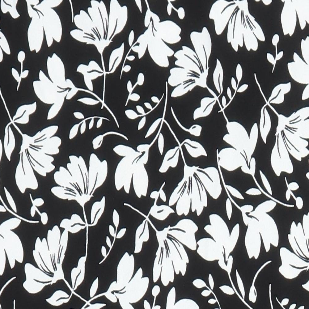 M&S Womens Multicoloured Floral Polyester Shift Size 8 Sweetheart