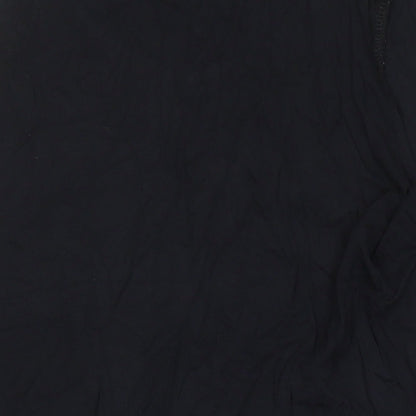 Womens UK Size 10 M&Co Black Tunic Tank