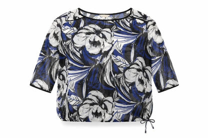 Womens UK Size 16 Anthology Blue Basic Blouse