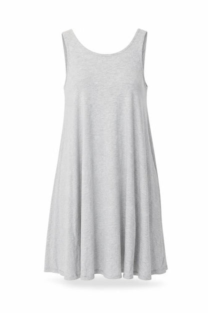 H&M Womens Grey Polyester Shift Size 8 Round Neck Pullover