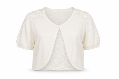 Womens UK Size 16 BHS Ivory Cardigan Jumper