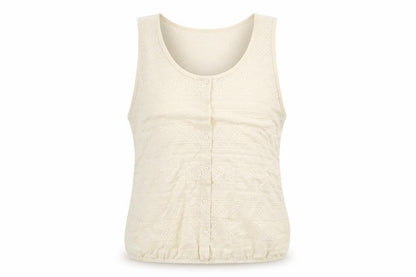 Womens UK Size 12 River Island Ivory Basic T-Shirt