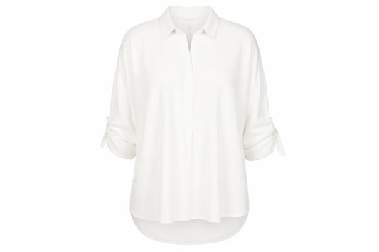 Womens UK Size 12 New Look White Basic Blouse