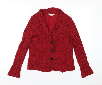 Womens UK Size S Adini Red Jacket