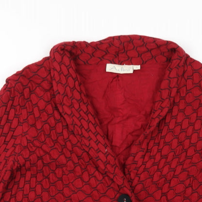 Womens UK Size S Adini Red Jacket
