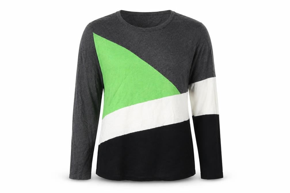 Womens UK Size L Marble Multicoloured Pullover Jumper