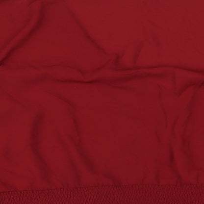 Womens UK Size 24 Oasis Red Basic Blouse
