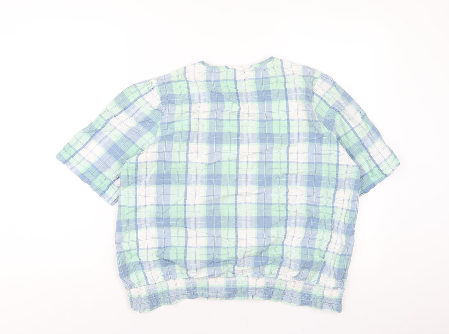 Womens UK Size 18 Cotton Traders Multicoloured Basic T-Shirt
