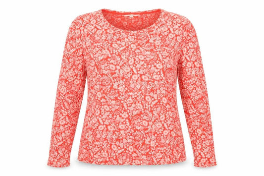 Womens UK Size 12 Per Una Red Basic T-Shirt