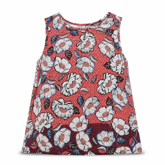 Womens UK Size 10 New Look Multicoloured Basic Tank