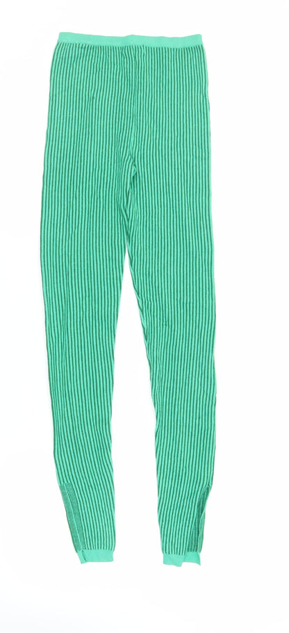 Womens UK Size S PRETTYLITTLETHING  Carrot Green Leggings