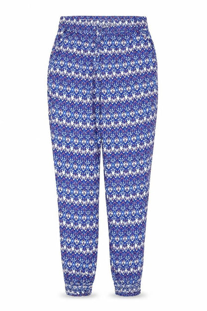 Womens UK Size 6 H&M Regular Fit  Blue Trousers
