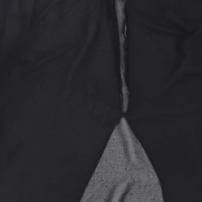 Womens UK Size 10 NEXT Black Basic Blouse
