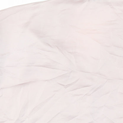 Womens UK Size 10 ASOS Pink Basic Button-Up