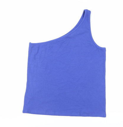 Womens UK Size 20 Marks and Spencer Blue Basic Tank