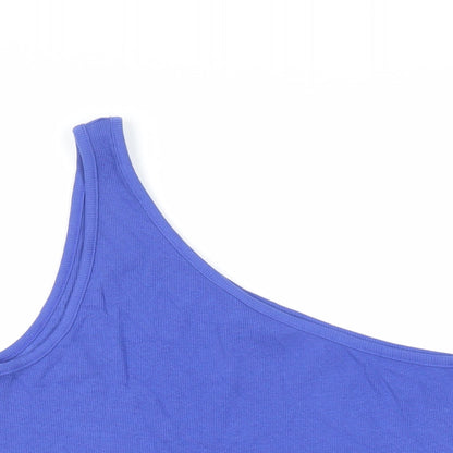Womens UK Size 20 Marks and Spencer Blue Basic Tank
