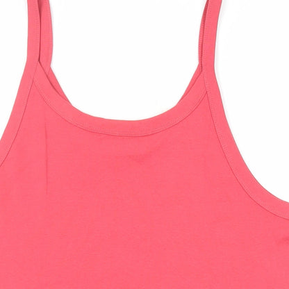 Womens UK Size 22 Marks and Spencer Red Camisole Tank