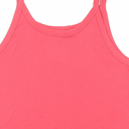 Womens UK Size 22 Marks and Spencer Red Camisole Tank
