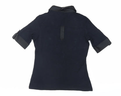 Womens UK Size 12 NEXT Blue Basic Blouse
