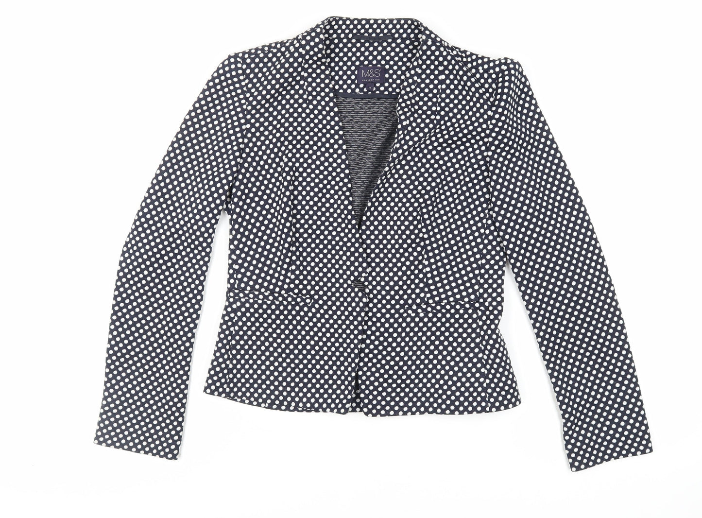 Womens UK Size 10 Marks and Spencer Blue Jacket
