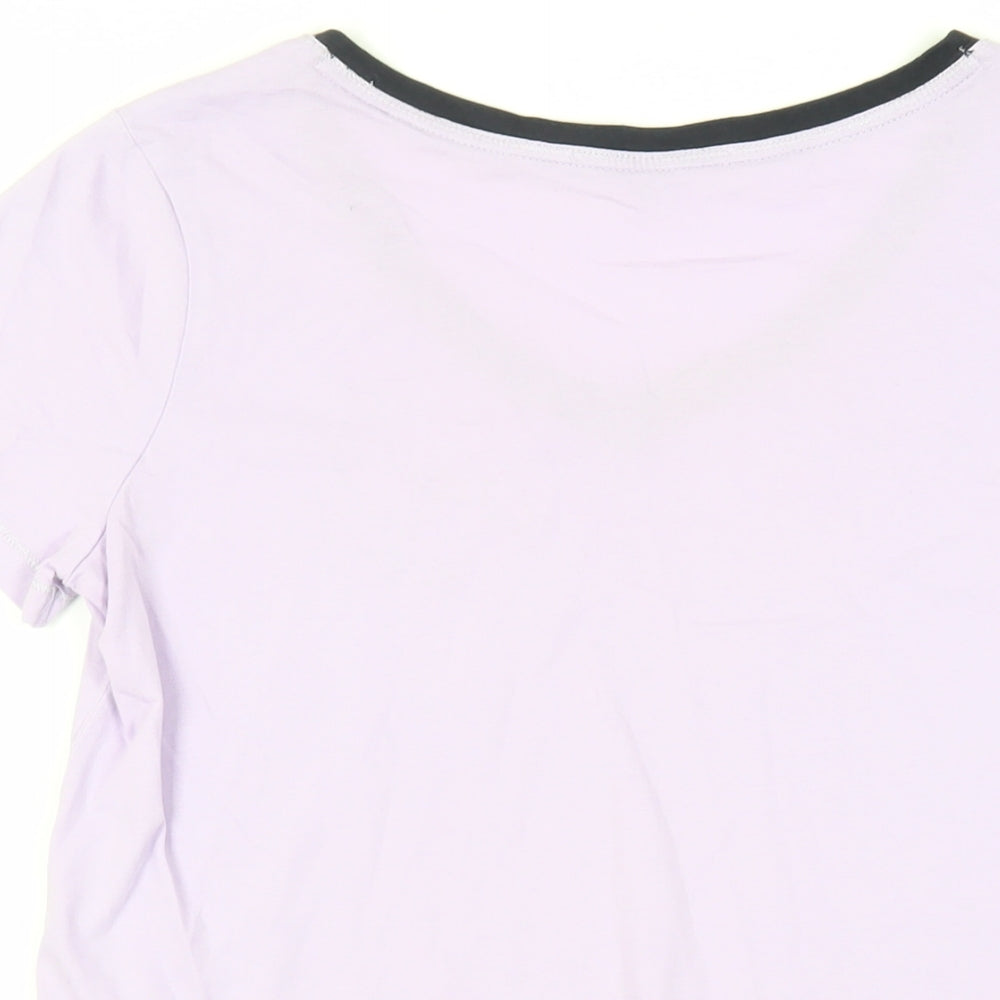 Womens UK Size 8 NEXT Purple Basic T-Shirt
