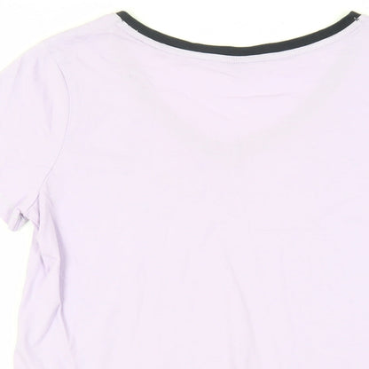 Womens UK Size 8 NEXT Purple Basic T-Shirt