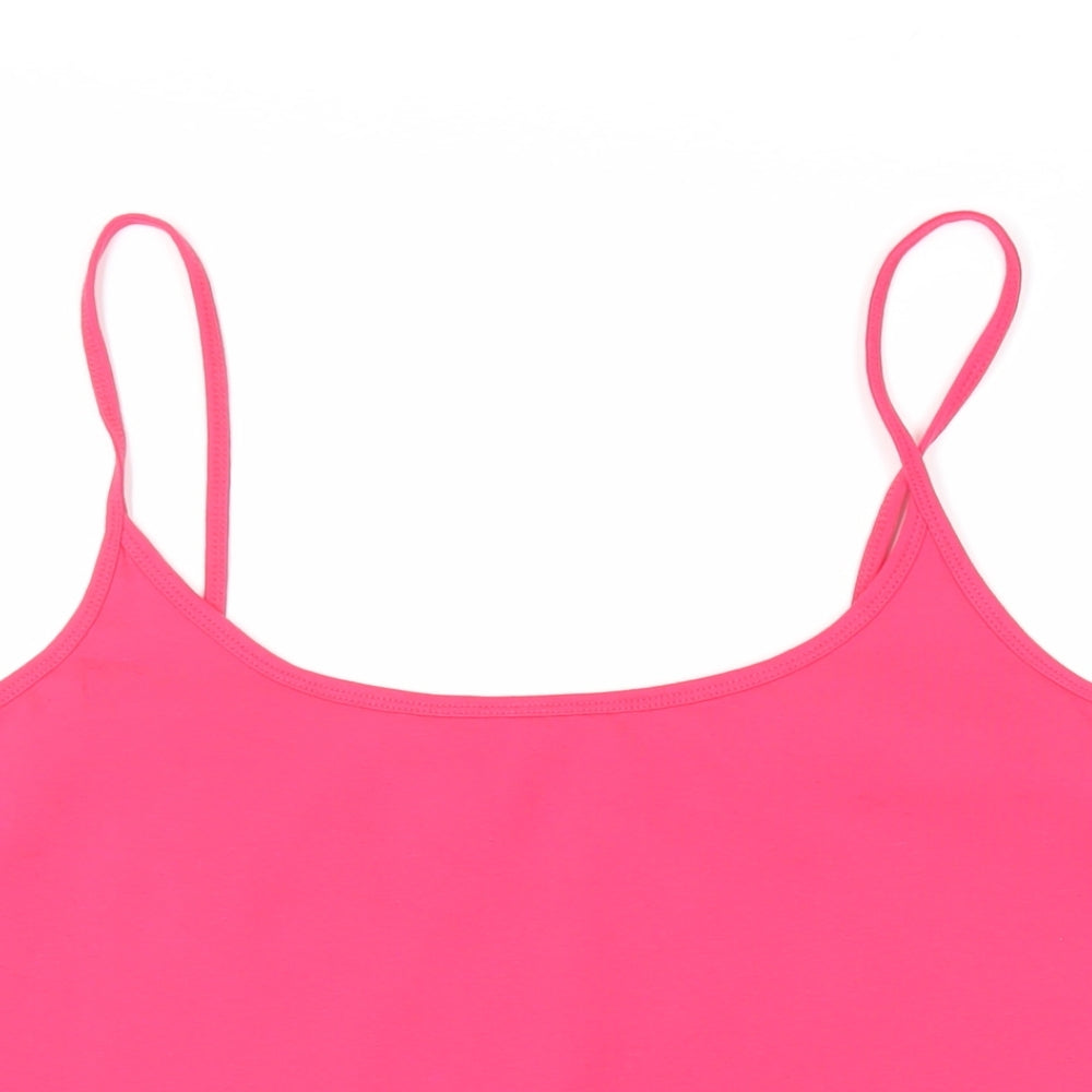 Womens UK Size 22 NEXT Pink Camisole Tank