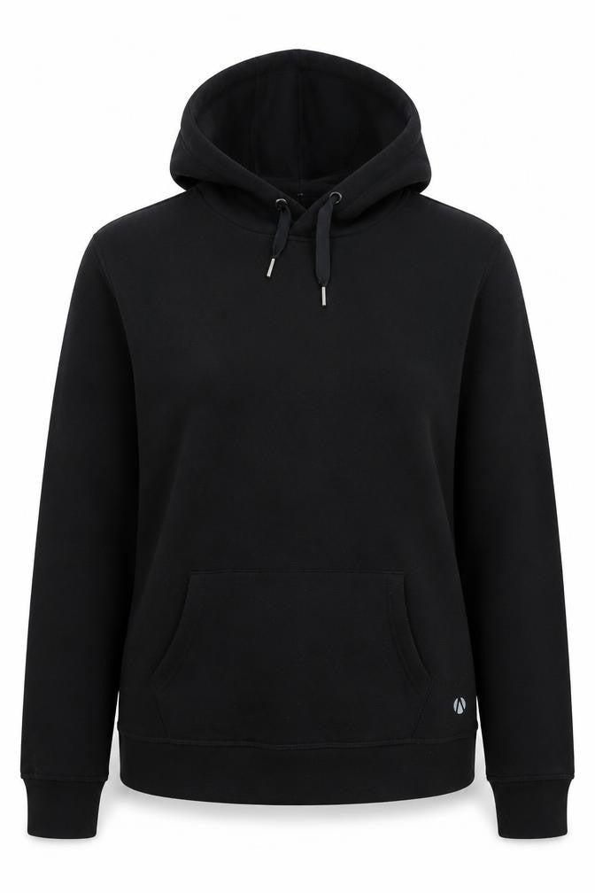 Marks & Spencer Womens Black Polyester Pullover Hoodie Size 14 Pullover