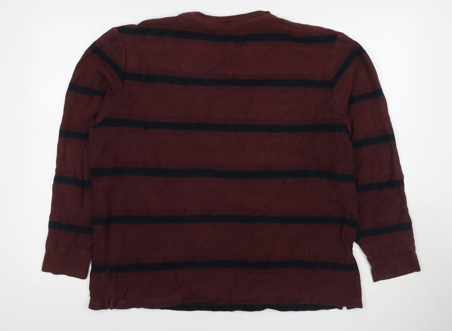 Mens UK Size XL Marks and Spencer Brown Pullover Sweatshirt