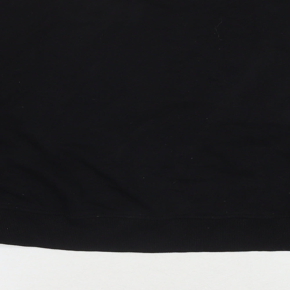 Womens UK Size S Divided by H&M Black Pullover Sweatshirt