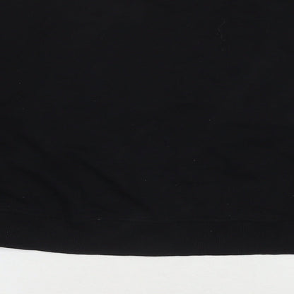 Womens UK Size S Divided by H&M Black Pullover Sweatshirt