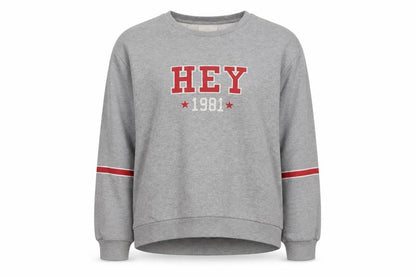 Womens UK Size XL Pull&Bear Grey Pullover Sweatshirt
