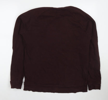 Mens UK Size M ASOS Red Pullover Sweatshirt