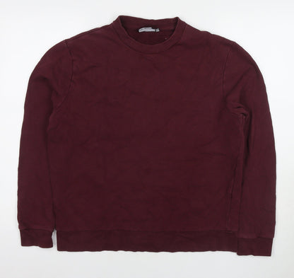 Womens UK Size M ASOS Red Pullover Sweatshirt