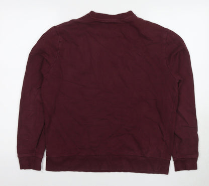Womens UK Size M ASOS Red Pullover Sweatshirt