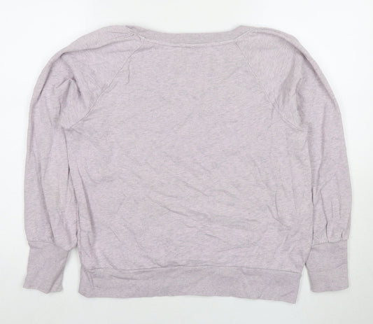 Gap Womens Purple Cotton Pullover Sweatshirt Size M Pullover