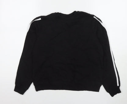 Womens UK Size 8 ASOS Black Pullover Sweatshirt