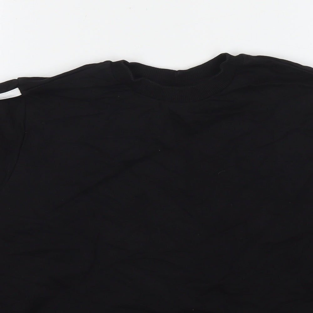 Womens UK Size 8 ASOS Black Pullover Sweatshirt