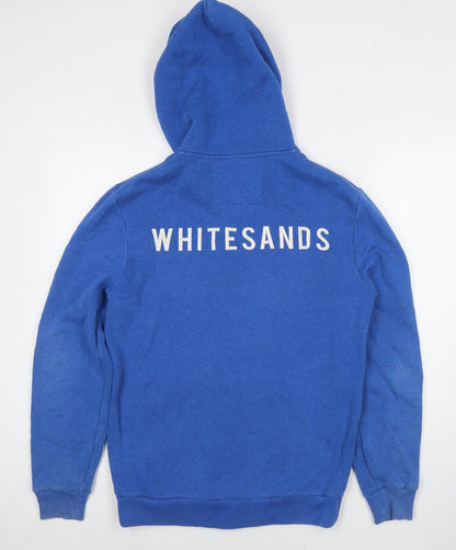 Mens UK Size S Jack Wills Blue Full Zip Hoodie