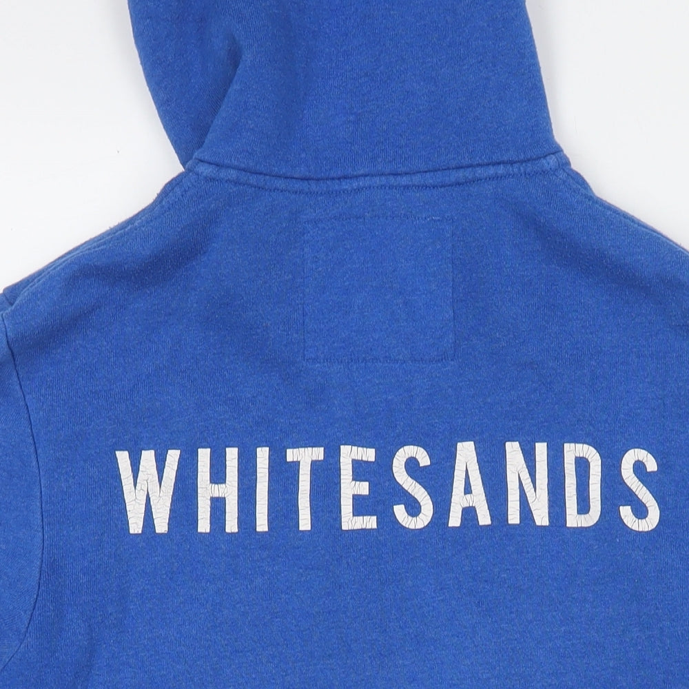 Mens UK Size S Jack Wills Blue Full Zip Hoodie