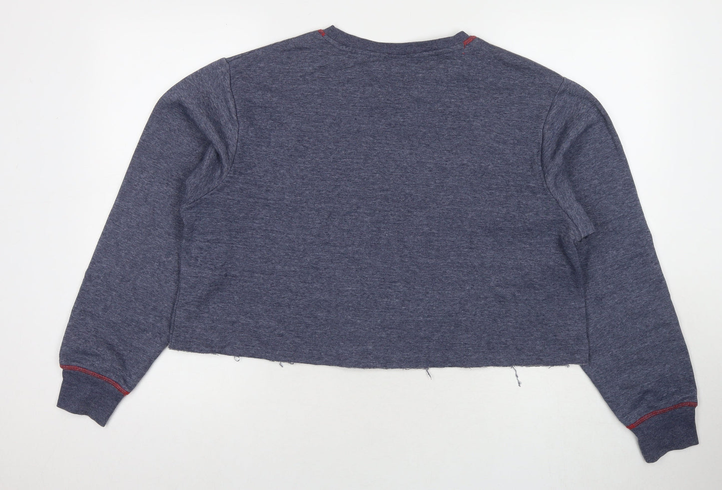 Womens UK Size 12 Friends Blue Pullover Sweatshirt