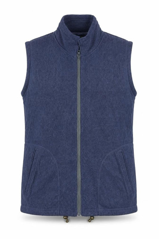 Womens UK Size 14 Equorian Blue Gilet