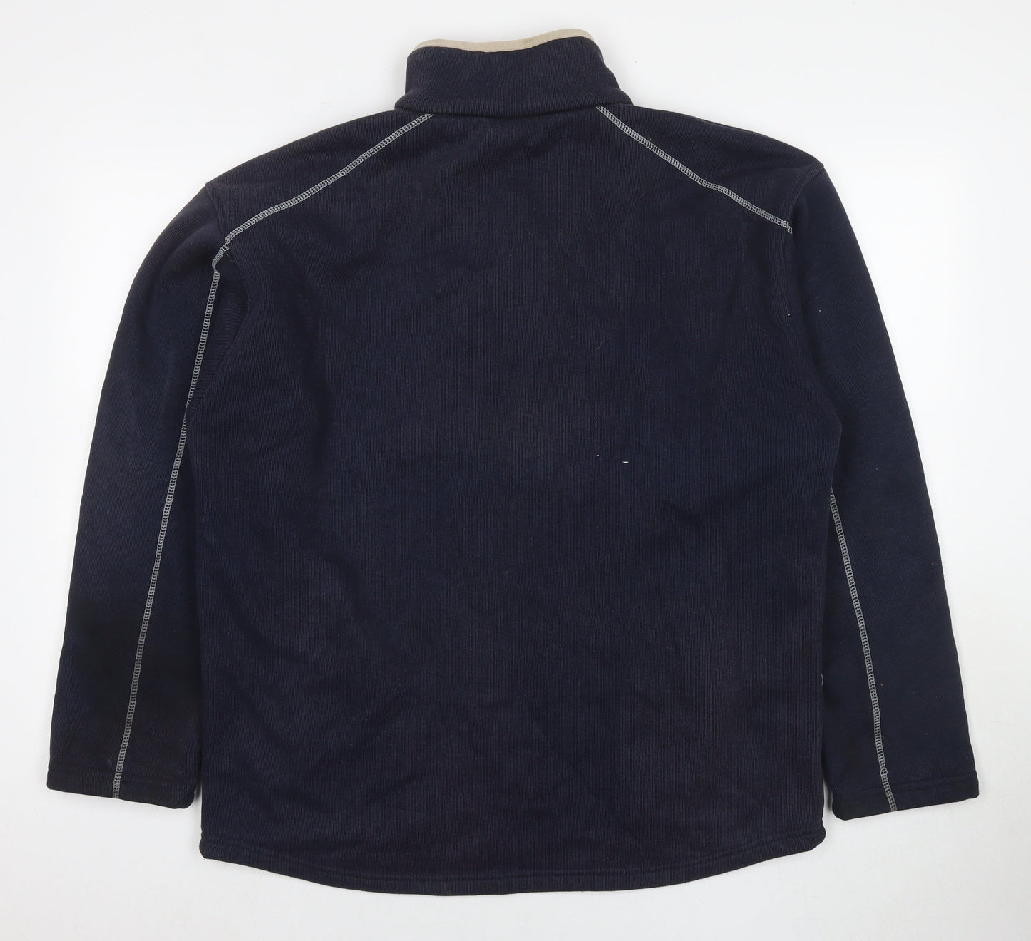 Mens UK Size L Le Shark Blue Pullover Sweatshirt